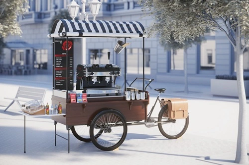 Mobile Coffee Cart