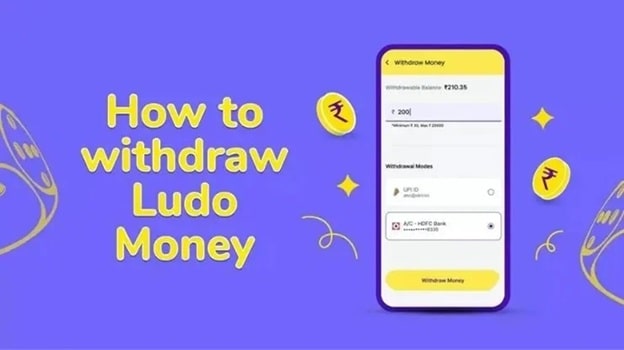how to withdraw ludo money